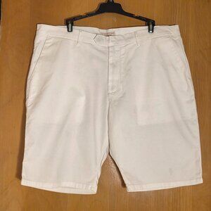 NWT Luca Faloni White Cotton Chino Shorts Mens 40 (IT56) Stretch Luxury Italy